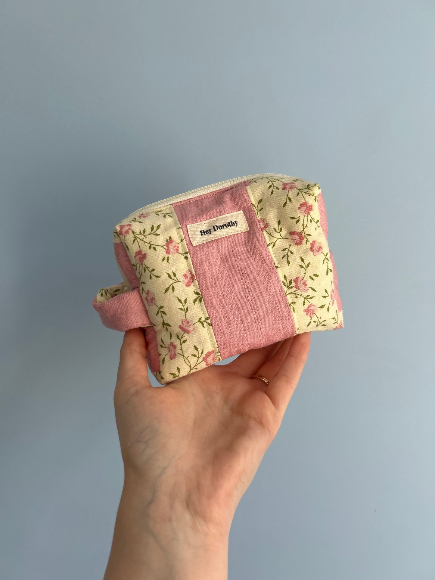 Striped Vintage Trinket Bag