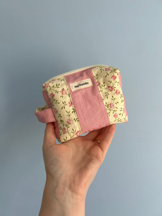 Striped Vintage Trinket Bag