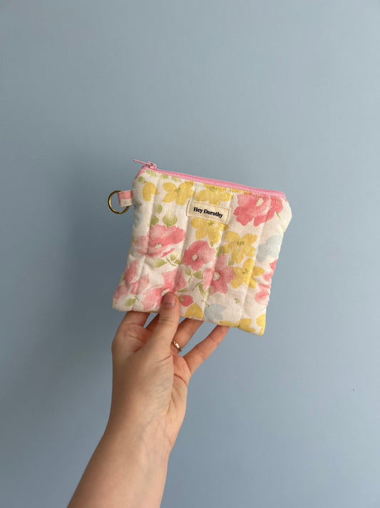 Floral Keyring Purse